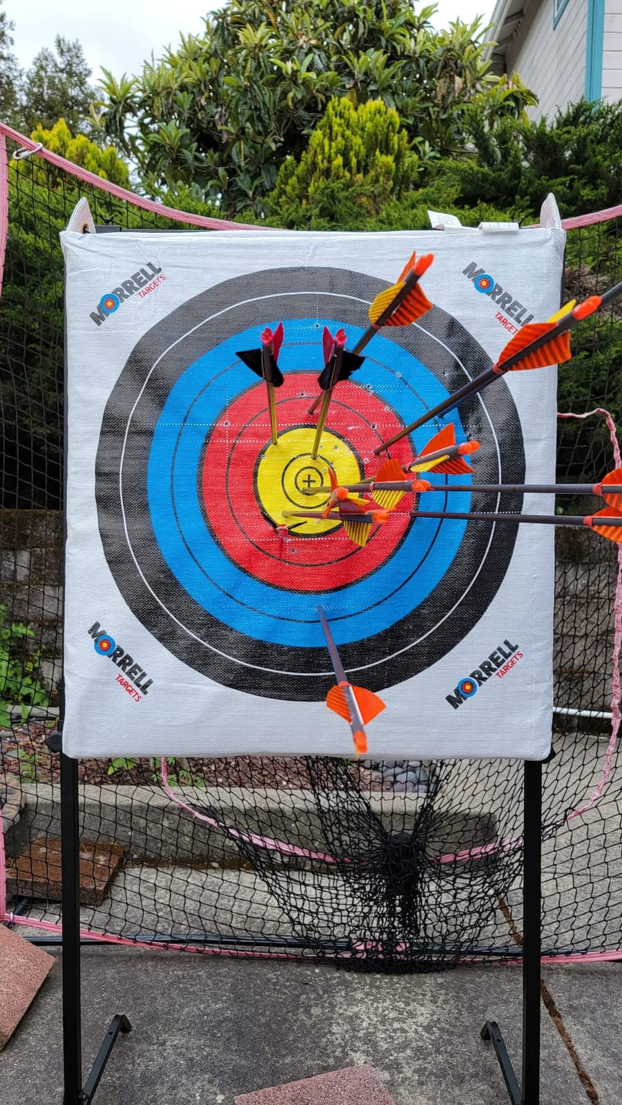 Morrell Supreme Range Adult Field Point Archery Bag Target, White | Weatherproof Hunting Practice with NASP Scoring Rings, Nucleus Center and IFS Technology customer photo 2