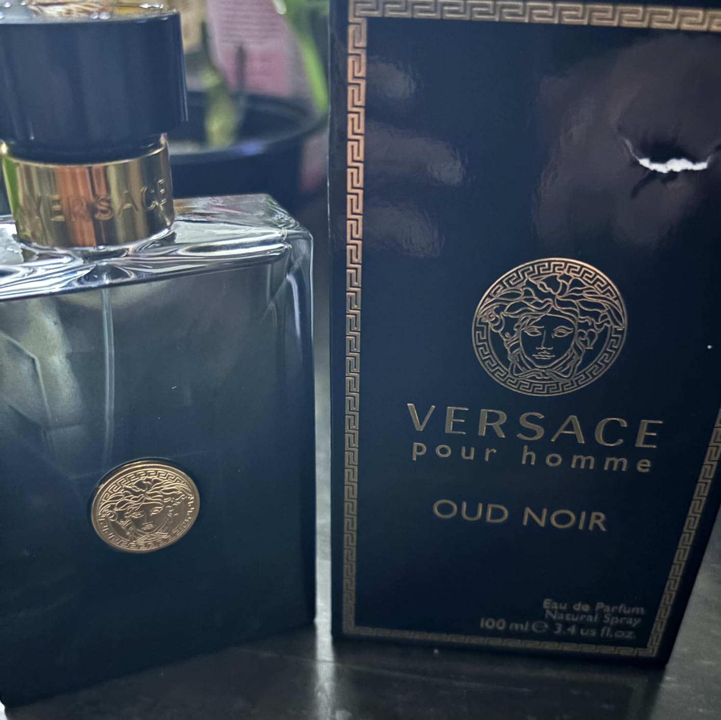 Versace Pour Homme Oud Noir 3.4 oz Eau de Parfum Spray customer photo 2