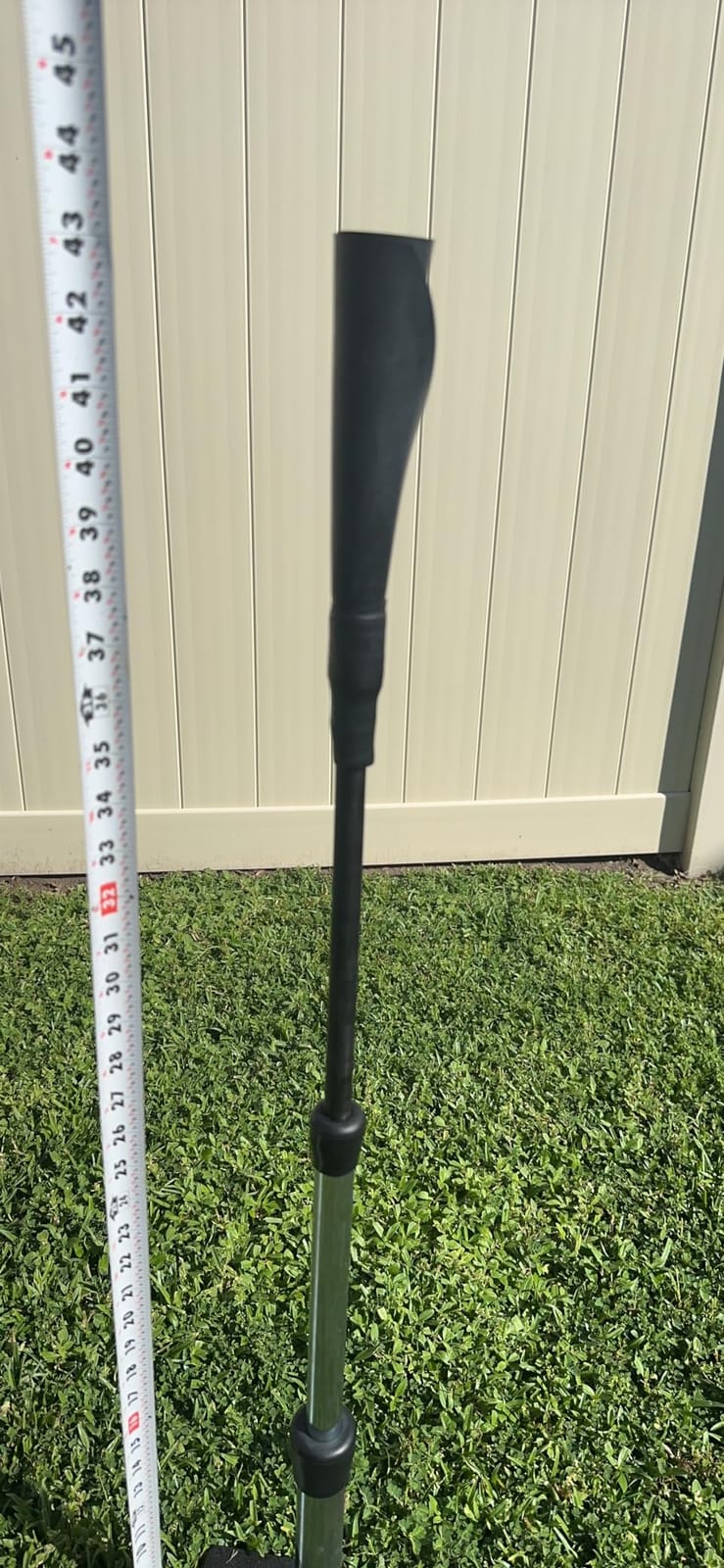 Tanner Tee The Original Batting Tee - Adjustable Pro Hitting Tee for Baseball & Softball, Steel Shaft, Composite Base, Hand-Rolled Rubber Top, 26