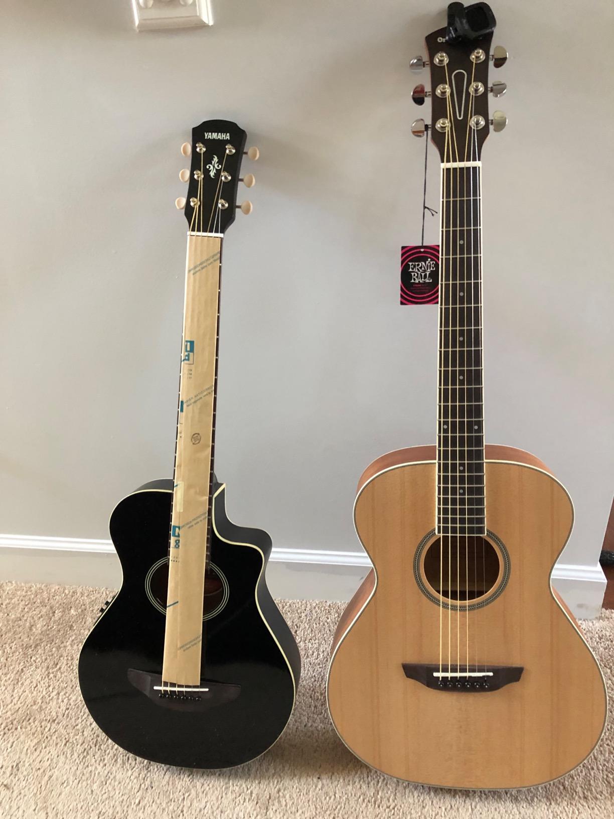 Yamaha APXT2 3/4-Size Acoustic-Electric Guitar - Black customer photo 2
