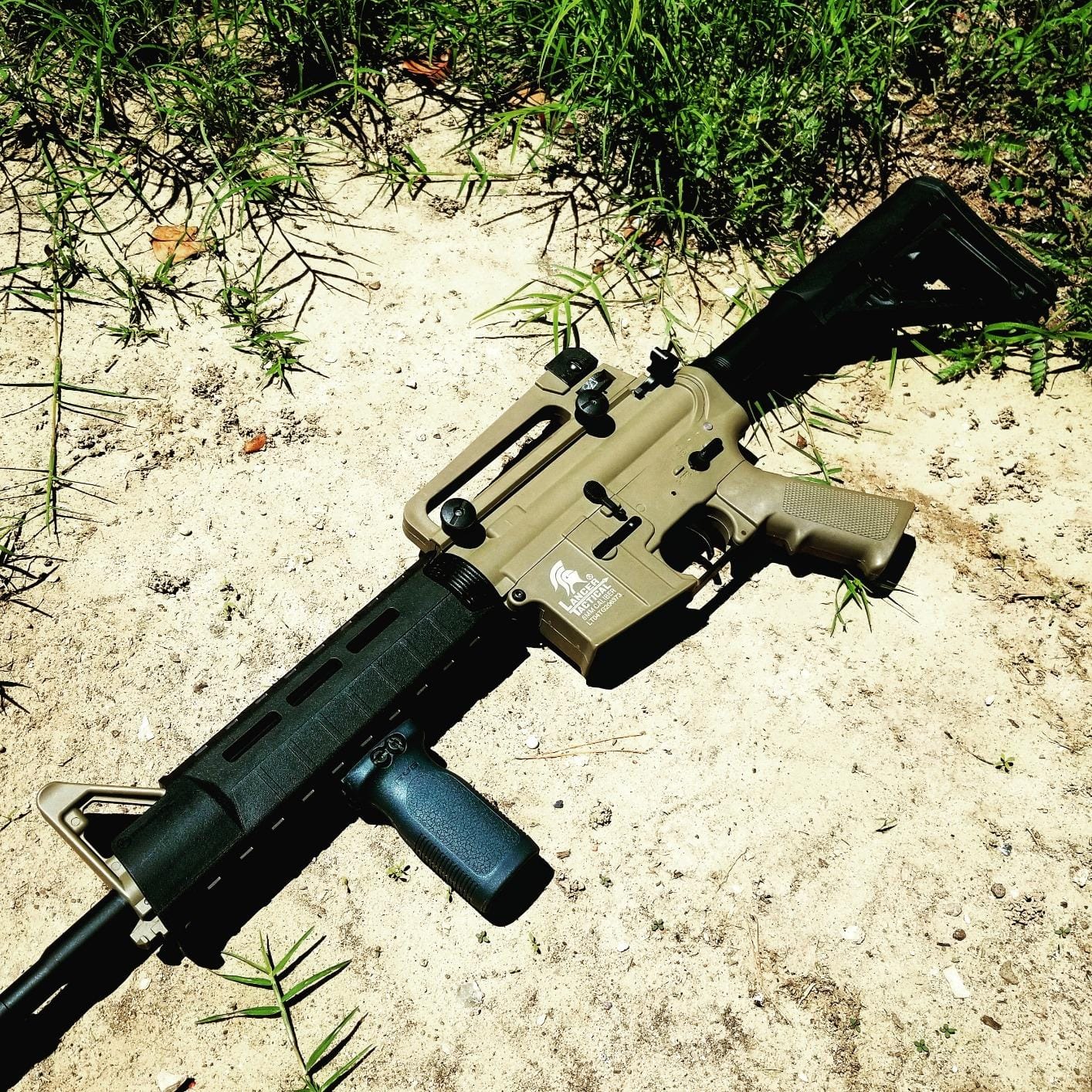 Lancer Tactical Gen 2 RIS Classic M4A1 AEG Airsoft Rifle with 9.6v Nimh Battery and Charger (1000 Rounds 0.20g BBS Included) customer photo 1