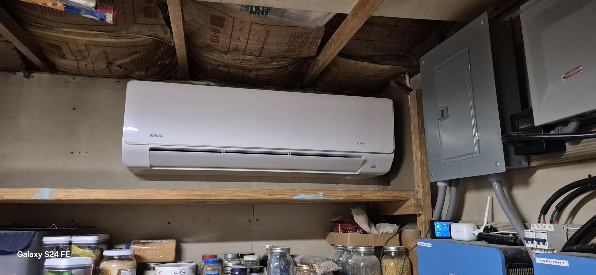 Senville AURA Mini Split Air Conditioner, Heat Pump, White, 24000 BTU | Energy Star Certified, Works with Alexa, Ductless, Wall Mounted, AHRI Certified, 208-230V Inverter customer photo 1