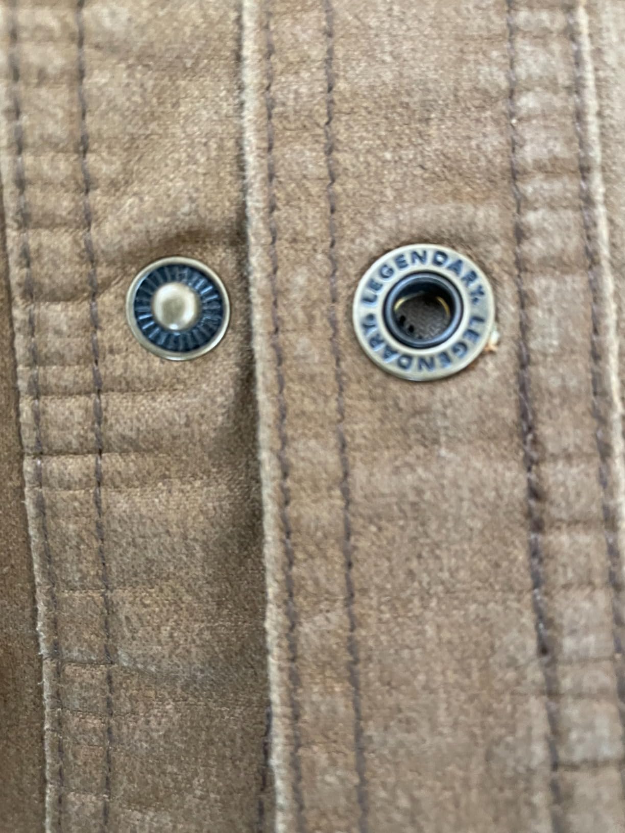 Legendary Whitetails Mens Flannel Lined Waxed Cotton Shirt Jacket customer photo 2