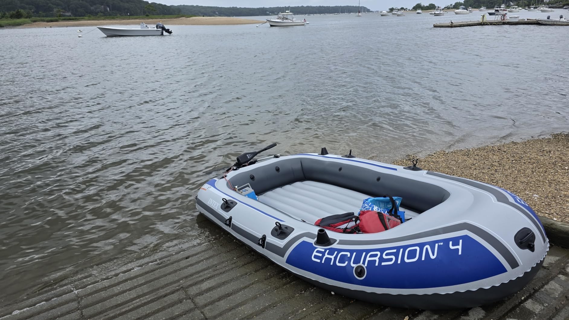 Newport NV-Series 46lb Thrust Saltwater Transom Mounted Trolling Electric Trolling Motor w/LED Battery Indicator customer photo 2