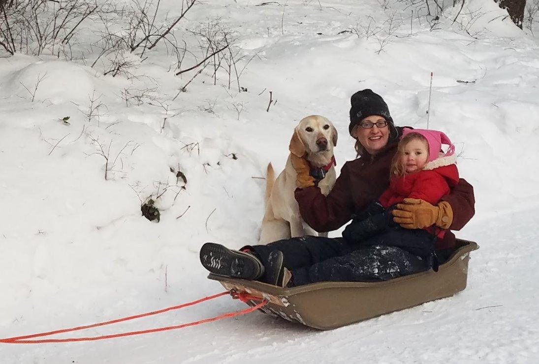 Beavertail Sport Sled customer photo 1