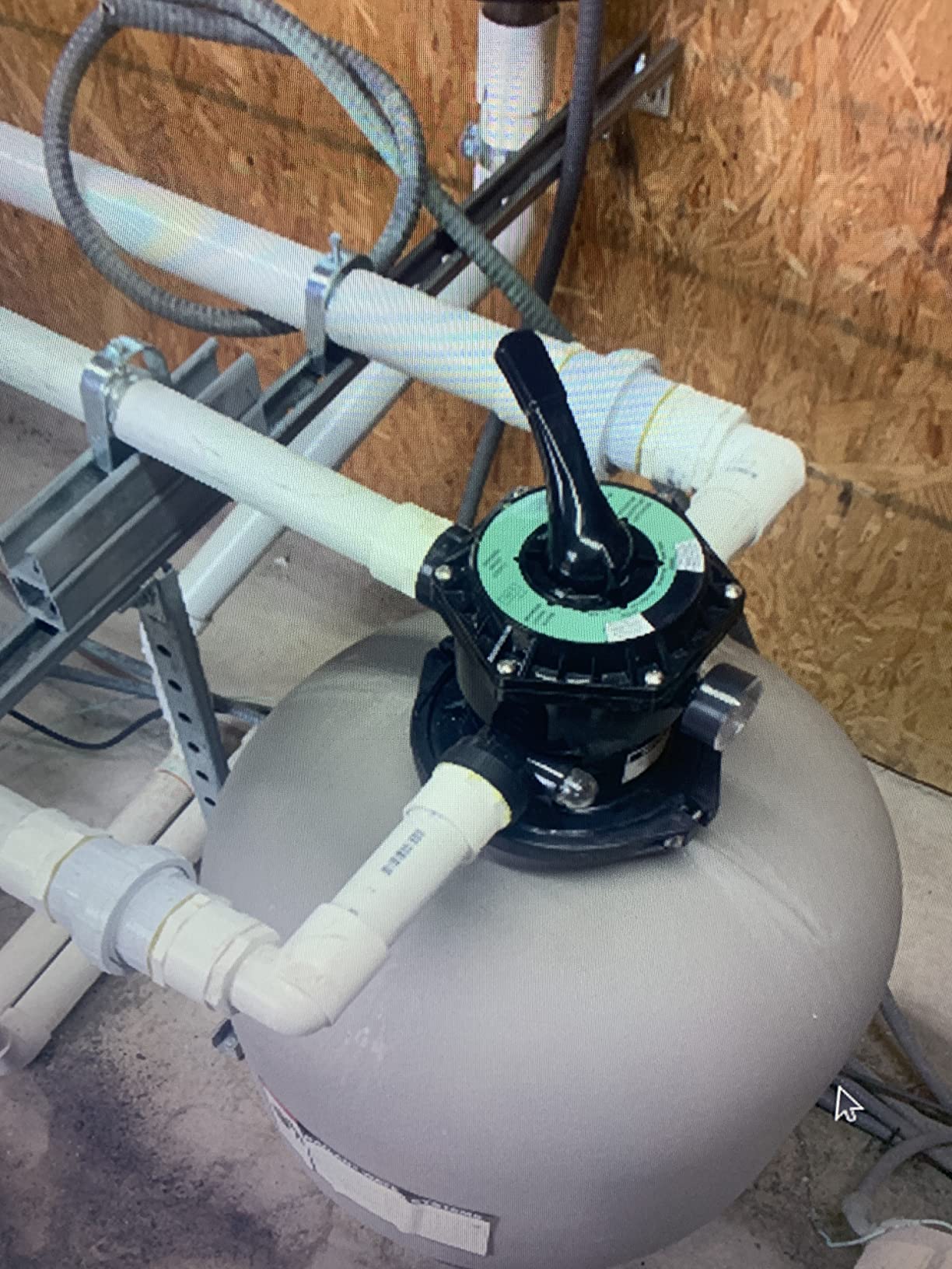 Rx Clear Radiant Sand Filter | 24 Inch Tank | 6-Position Valve | 300 Pound Sand Capacity | for Inground Swimming Pools Up to 33,000 Gallons customer photo 2