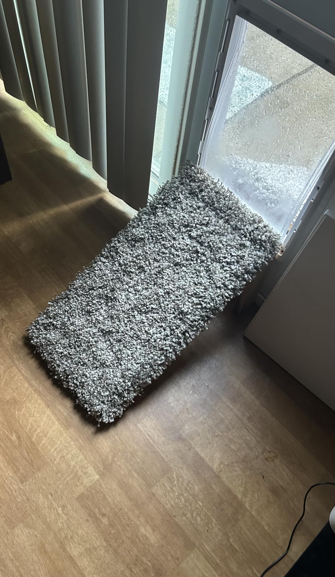 SAFAVIEH Milan Shag Collection 8' x 10' Ivory SG180 Solid Non-Shedding Living Room Bedroom Dining Room Entryway Plush 2-inch Thick Area Rug customer photo 1