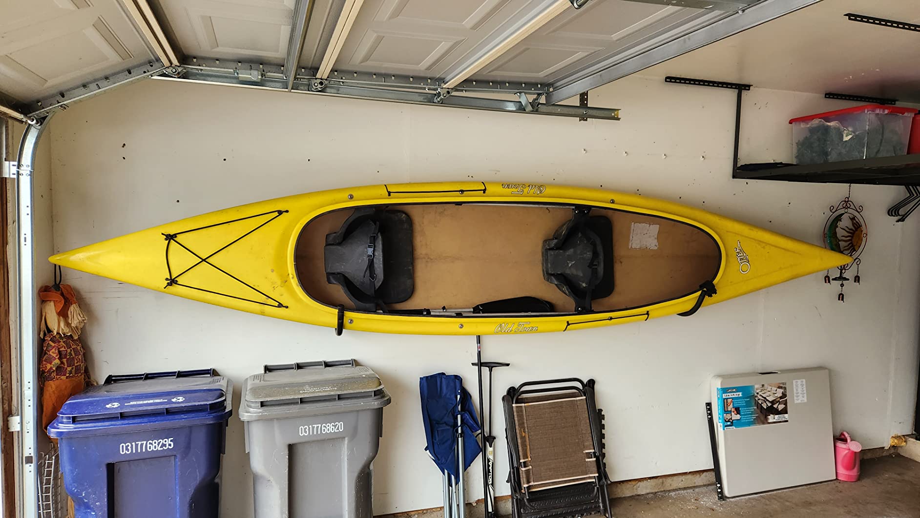 2-Pack of Kayak Storage Hook Sets - Kayak Wall Mount Hangers with 100lb Capacity Per Pair for Paddleboards, Surfboards customer photo 1