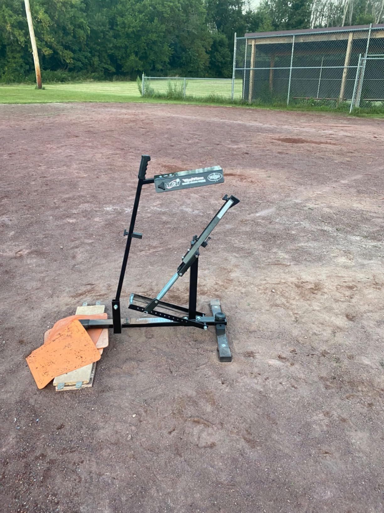 Louisville Slugger Black Flame Pitching Machine customer photo 1