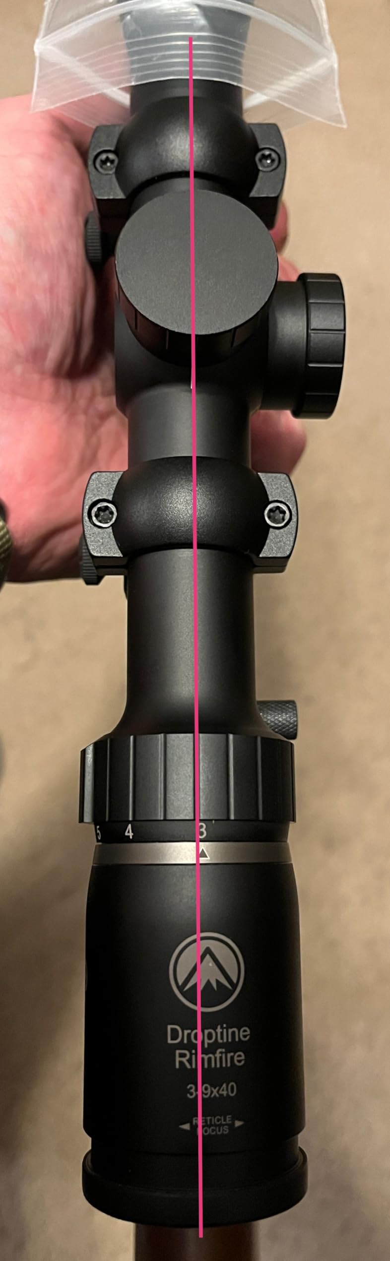 Burris Droptine Riflescope with Ballistic Plex Reticle, 3-9x 40mm | Durable, Waterproof Hunting Scope customer photo 2