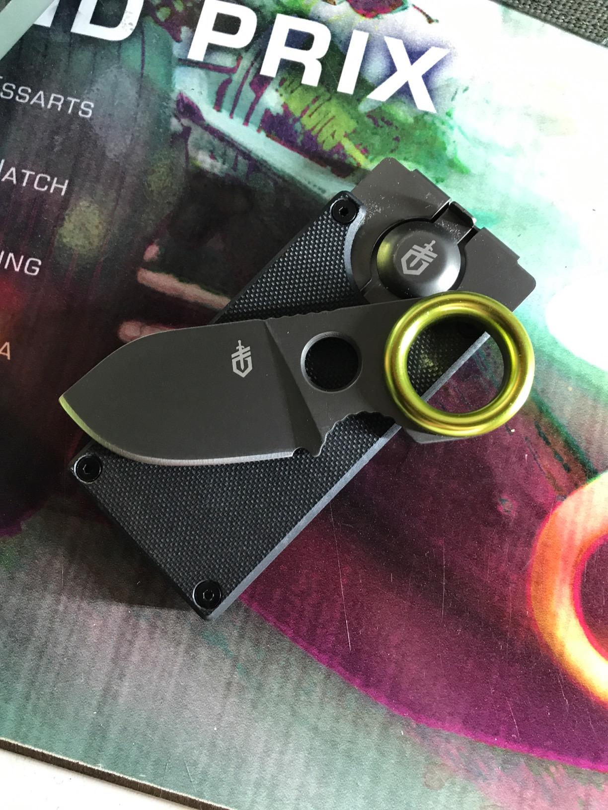 Gerber Gear Money Clip with Pocket Knife - Stainless Steel Folding Blade for Camping & Hiking & EDC - Fathers Day Dad Gifts, Gifts for Men customer photo 2
