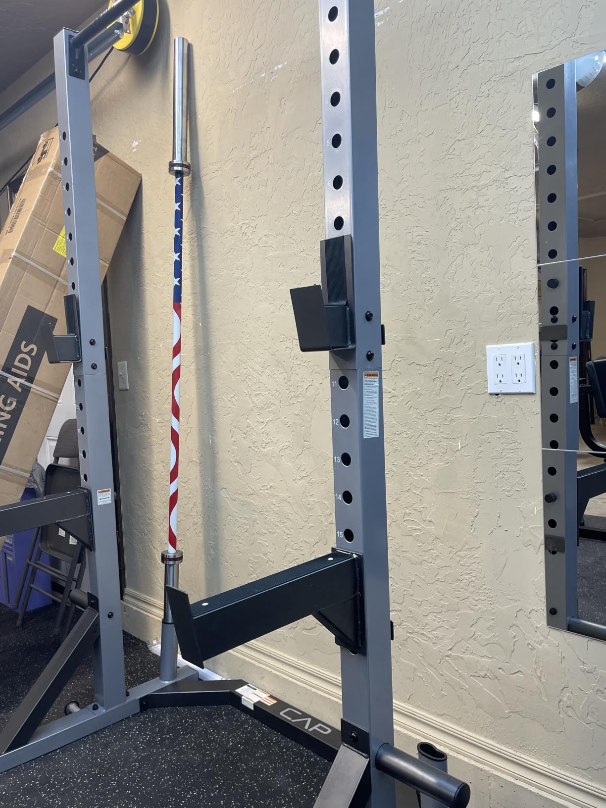 CAP Barbell FM-8000F Deluxe Power Rack Color Series customer photo 1
