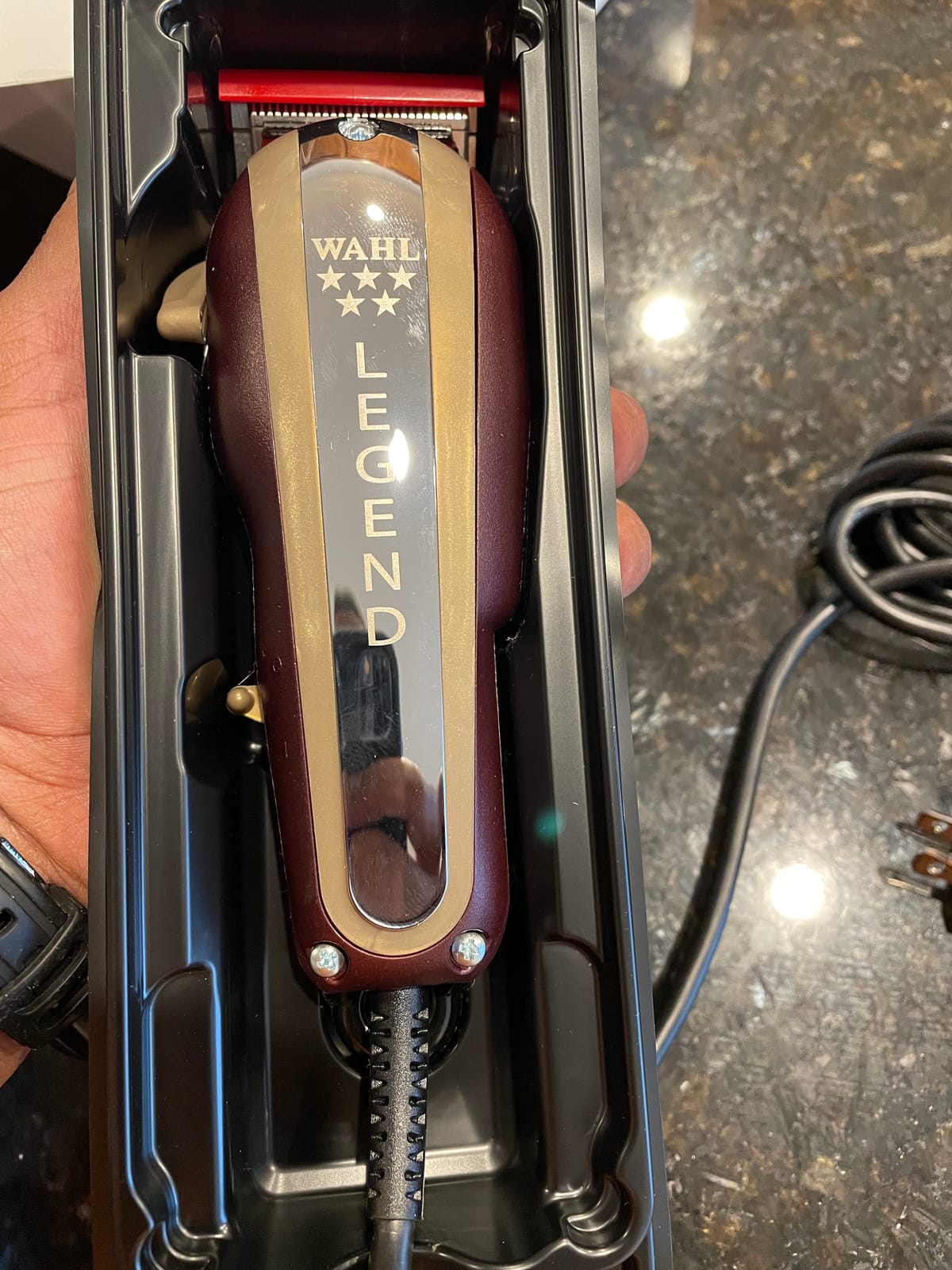 Wahl Professional 5 Star Legend Clipper, Corded Ultimate Fading Clipper with Adjustable Taper Lever and 8 Cutting Guides customer photo 1