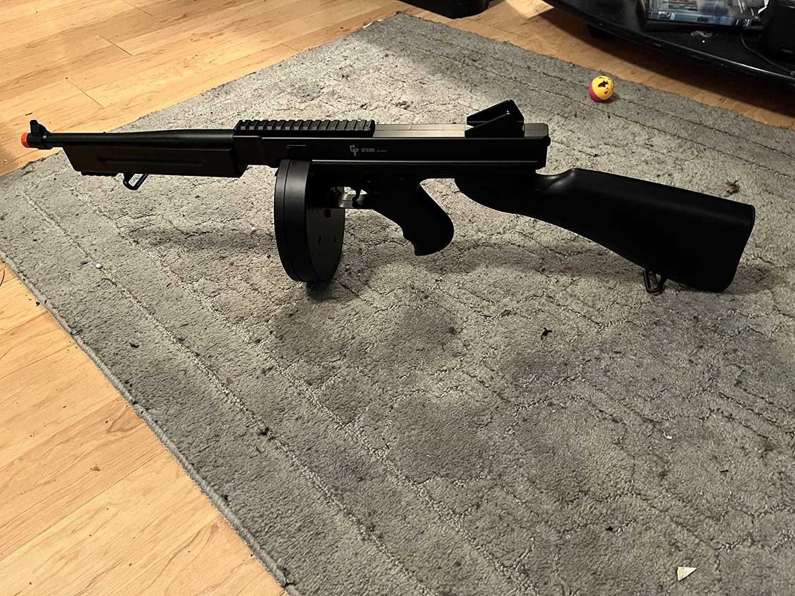 Game Face ASRGTH Electric Full/Semi-Auto Airsoft Submachine Gun | 800-Round Drum Magazine - Picatinny Rail - Battery And Charger Included customer photo 2