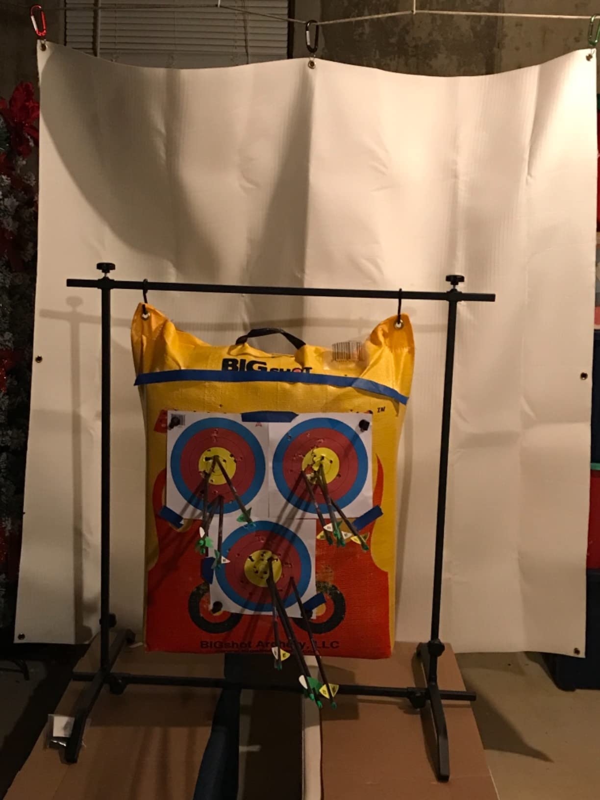 MUDDY Target Holder - Durable Adjustable Lightweight Portable Easy-to-Install Versatile Shooting Stand for Bag Targets & 3D Targets customer photo 2