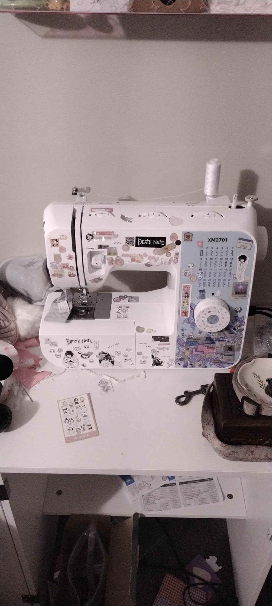 Brother Sewing Machine, XM2701, Portable Sewing Machine, 27 Stitches | Easy sewing machine with 6 sewing feet, auto needle threader, and free arm for cuffs, sleeves, and pant legs customer photo 1