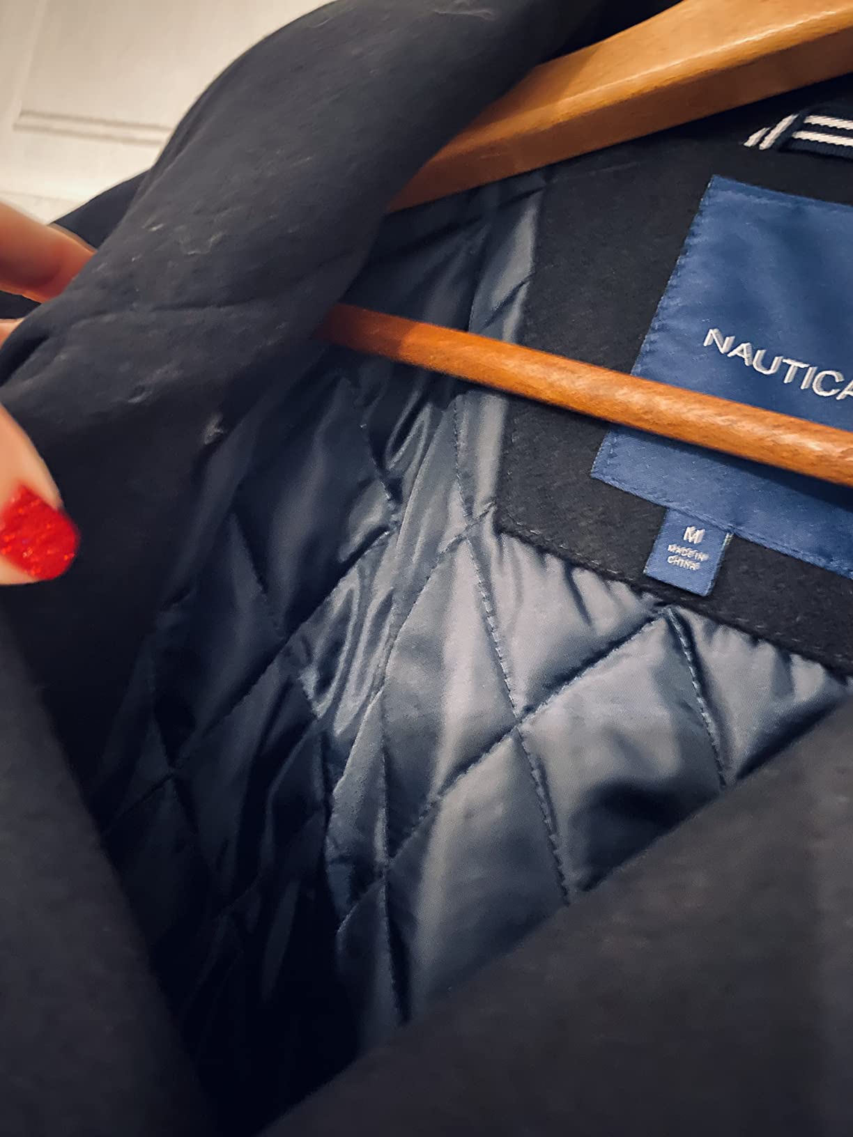 Nautica Men's Wool Blend Peacoat - Double-Breasted Winter Coat, Regular, Big & Tall Sizes customer photo 1