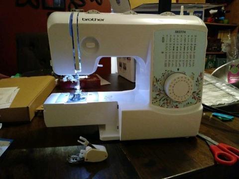 Brother XR3774 Sewing and Quilting Machine, 37 Built-in Stitches, Wide Table, 8 Included Sewing Feet customer photo 2