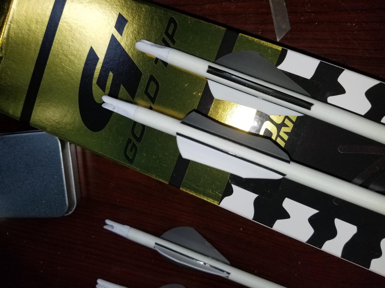 Gold Tip Ted Nugent Arrows with Raptor Vane (Pack of 6) customer photo 2