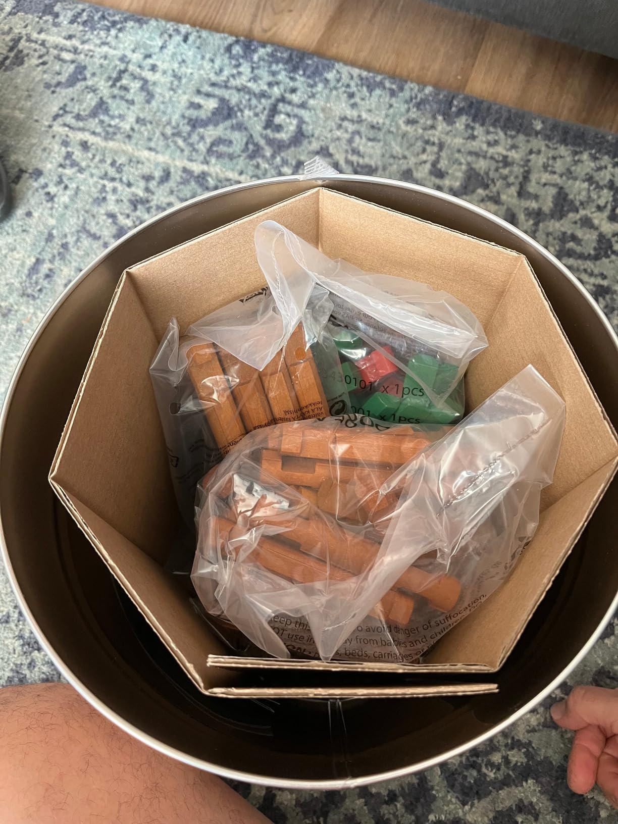 Lincoln Logs 100th Anniversary Tin customer photo 1