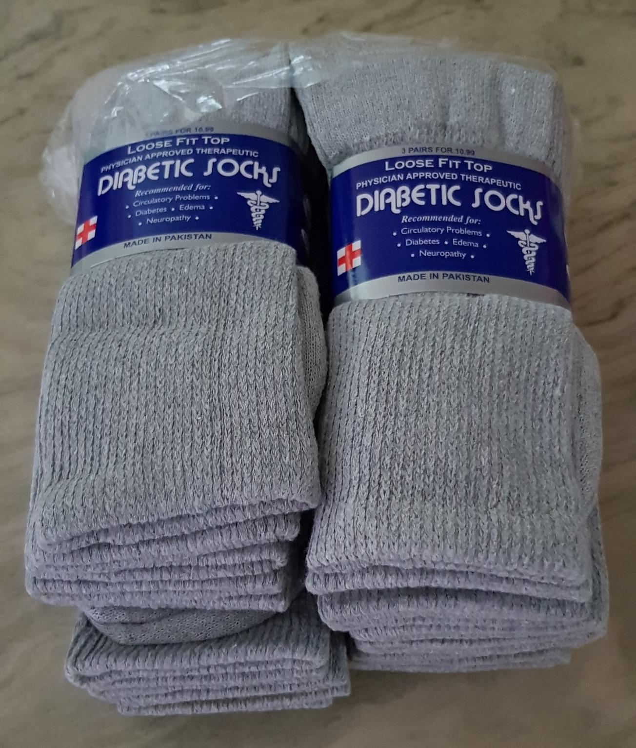 Falari Physicians Approved Diabetic Socks For Men Women Non-Binding Loose Top Wide Crew Length customer photo 1