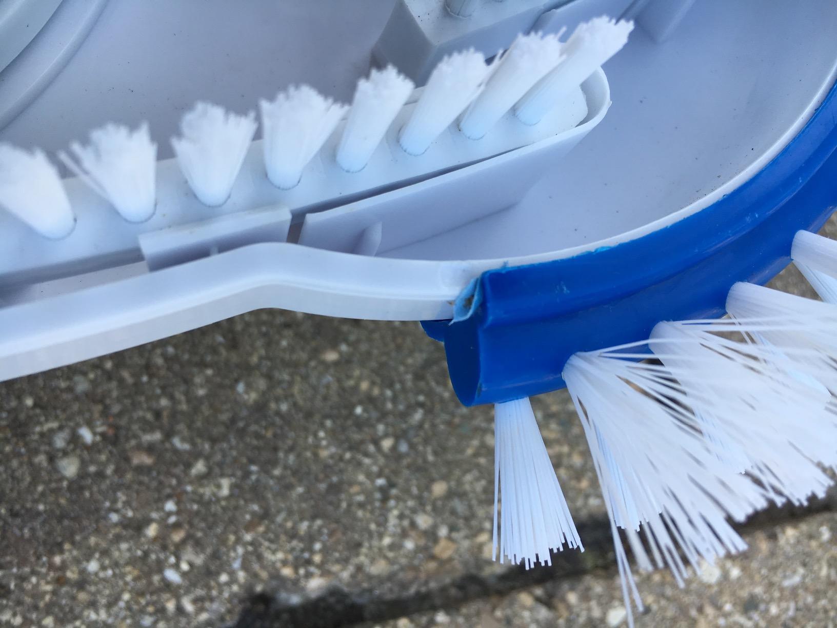 Poolmaster Deluxe Vinyl Liner Pool Vacuum with Air Relief | For vinyl liner and fiberglass pools, with air relief valves, nylon bristles, spring handle, and swivel hose adapter customer photo 2