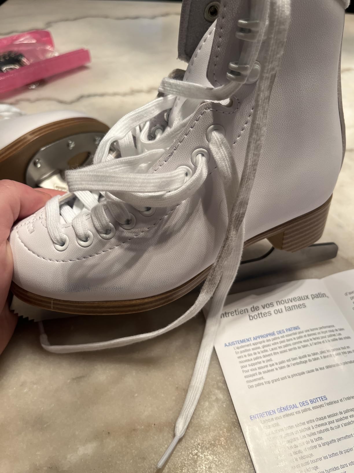 Jackson Ultima Excel Women's/Girls Figure Skate | Comfortable Figure Skates for Ice Skating & Figure Skating, Ice Skates for Kids/Toddler Ice Skates-Medium Width customer photo 2