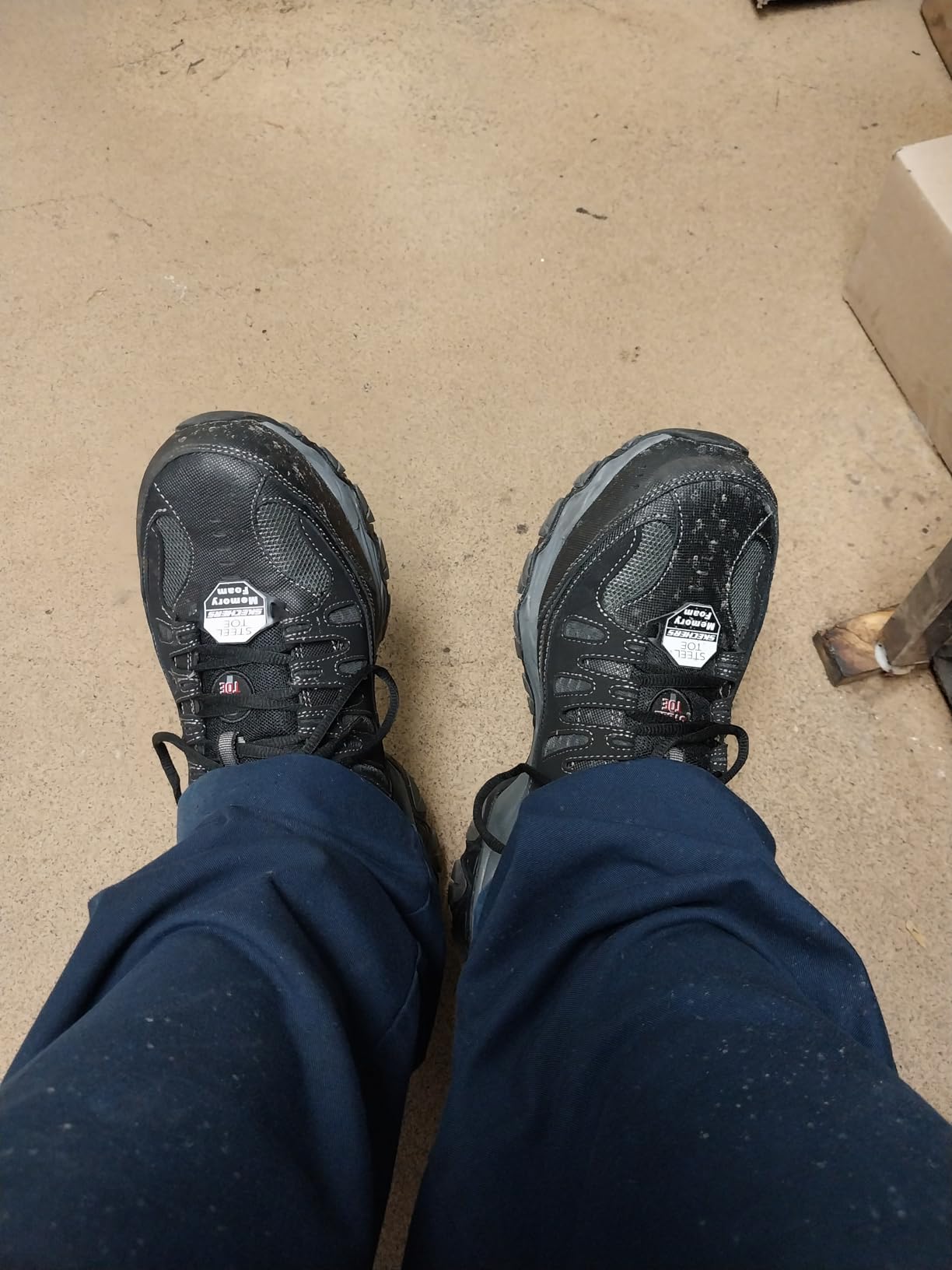 Skechers Men's Cankton Steel Toe Lace Up Work Boot customer photo 1