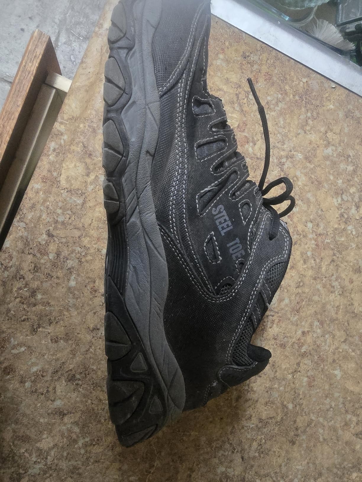 Skechers Men's Cankton Steel Toe Lace Up Work Boot customer photo 2
