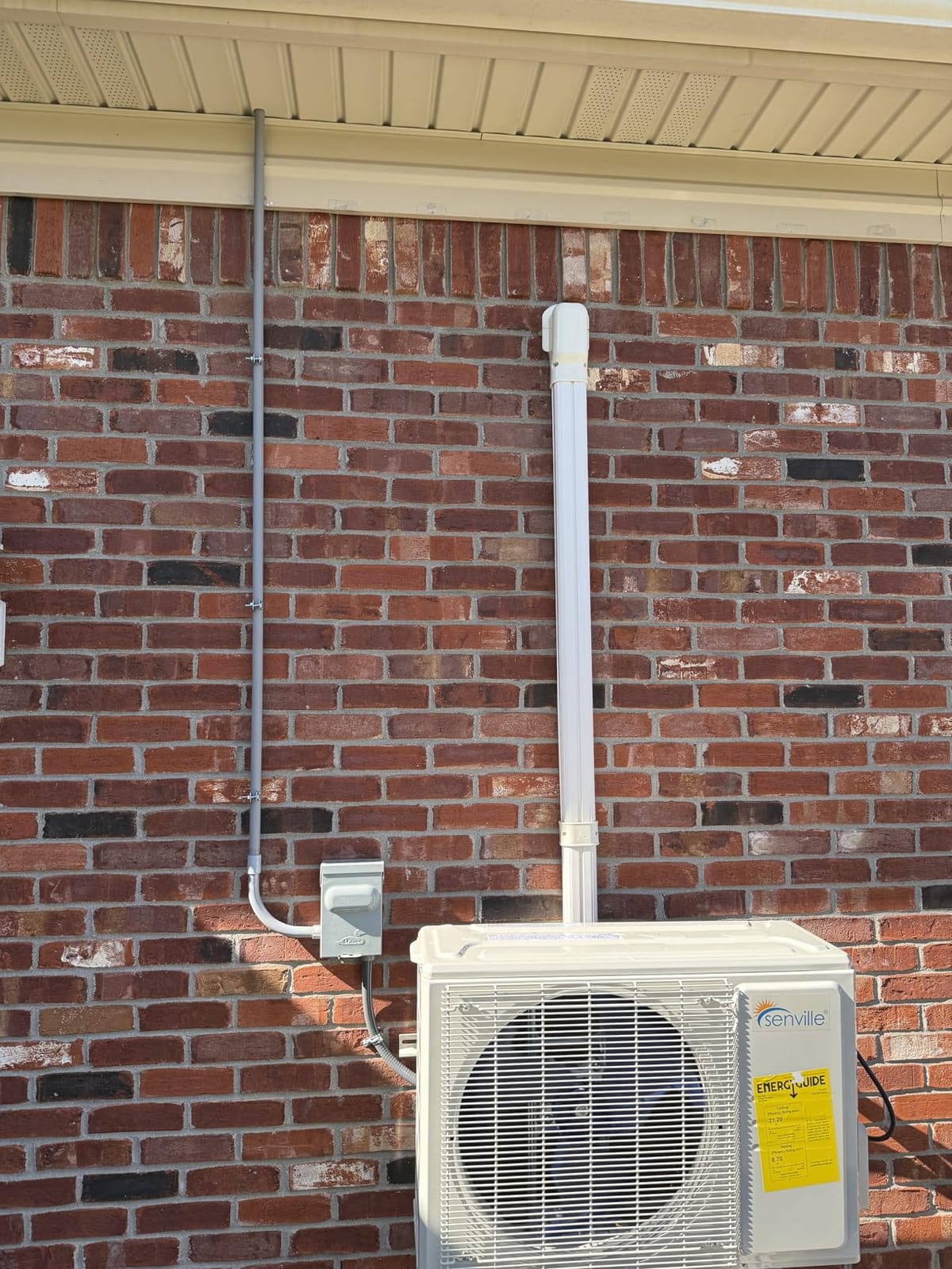 Senville LETO Mini Split Air Conditioner, Heat Pump, White, 12000 BTU | Ductless, Wall Mounted, Works with Alexa, Quiet Operation, 1 Ton, 110/120V, Energy Efficient Inverter customer photo 2