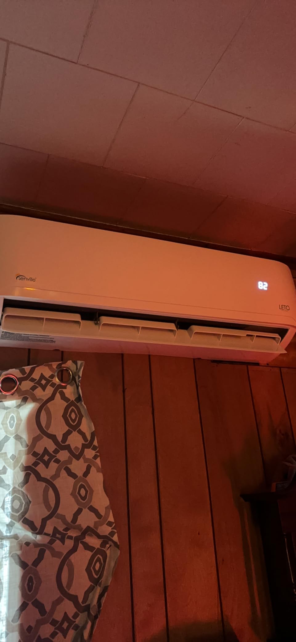 Senville LETO Mini Split Air Conditioner, Heat Pump, White, 24000 BTU | Ductless, Wall Mounted, Works with Alexa, Quiet Operation, 2 Ton, 208/230V, Energy Efficient Inverter customer photo 2