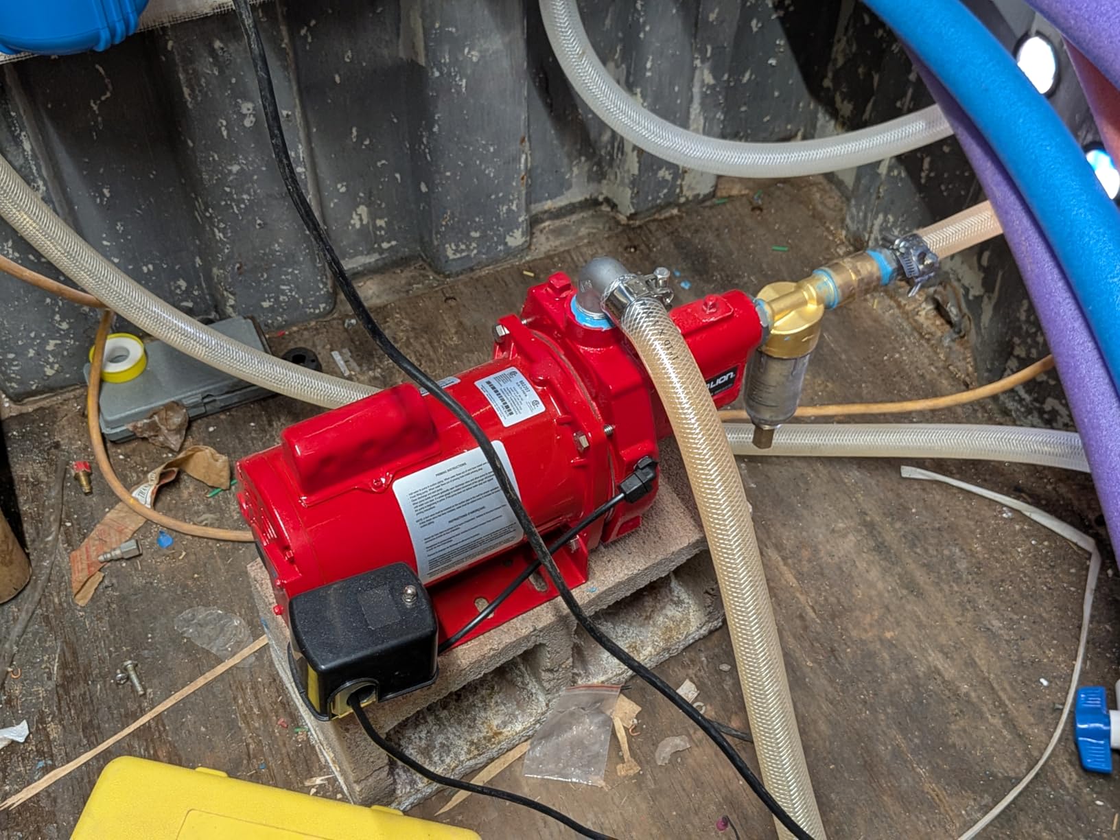 Red Lion RJS-75-PREM 115/230V, 3/4 HP, 16 GPM, Shallow Well Jet Pump | Cast iron, For wells down to 25', Enhanced starting power for dependable water flow to average sized homes/cottages, 602207 customer photo 2