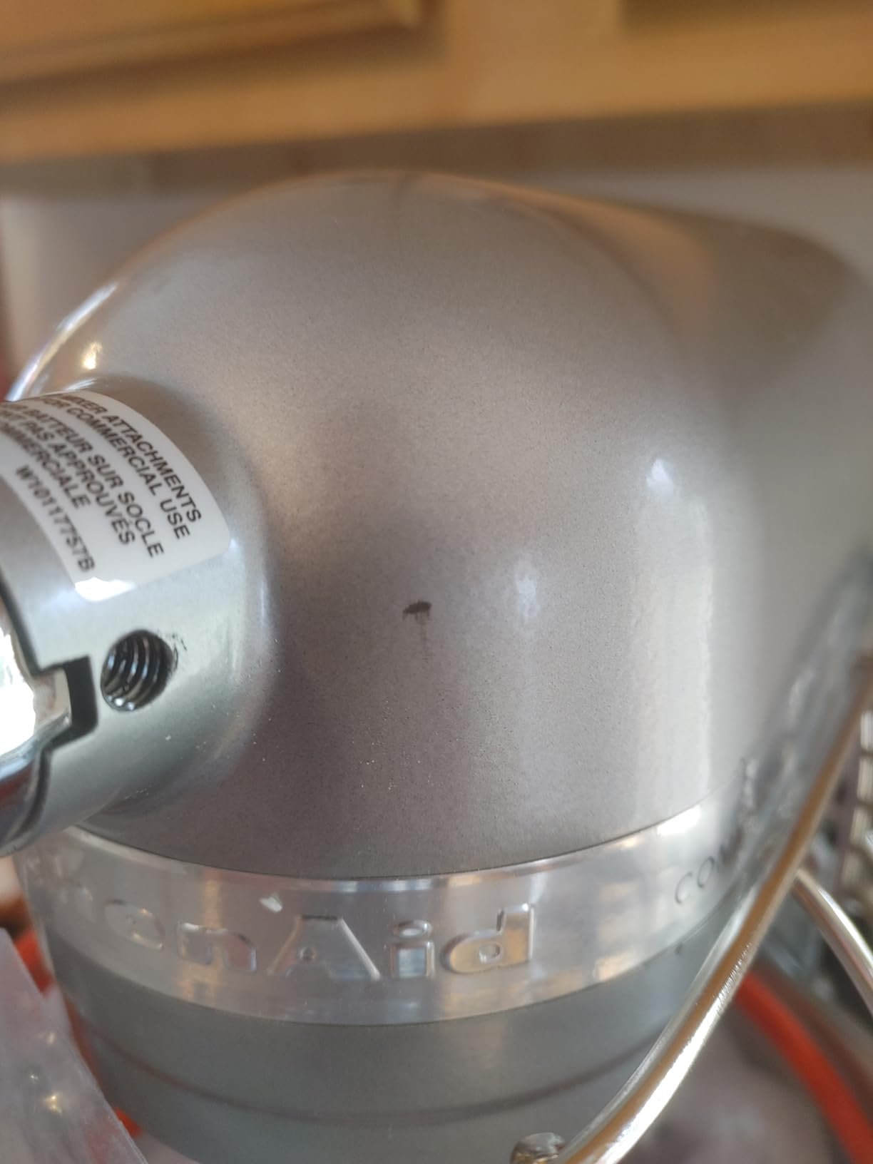 KitchenAid Commercial Series 8 Quart Bowl-Lift Stand Mixer with Stainless Steel Bowl Guard - KSMC895 customer photo 1
