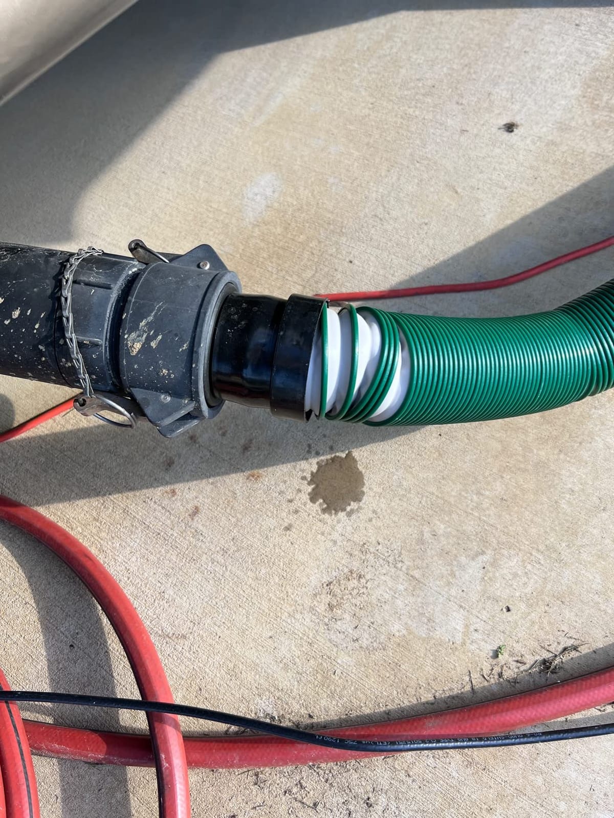 Lippert 359724 Waste Master 20' Extended RV Sewer Hose Management System, Green customer photo 2