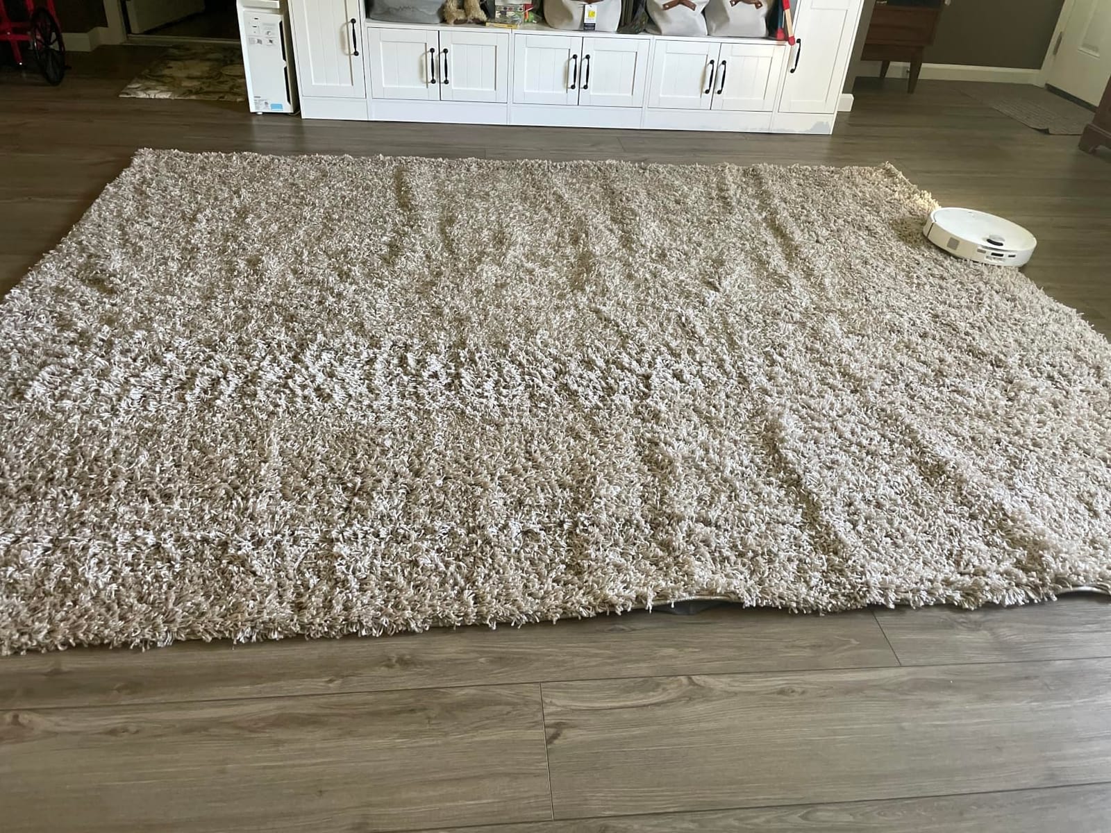 Unique Loom Solid Shag Collection Area Rug (6' 1