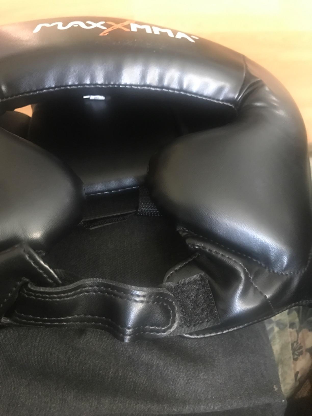 MaxxMMA Headgear L/XL Boxing MMA Training Kickboxing Sparring Karate Taekwondo customer photo 1