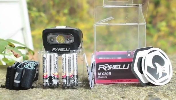 Foxelli LED Headlamp Flashlight for Adults & Kids, Running, Camping, Hiking Head Lamp with White & Red Light customer photo 1
