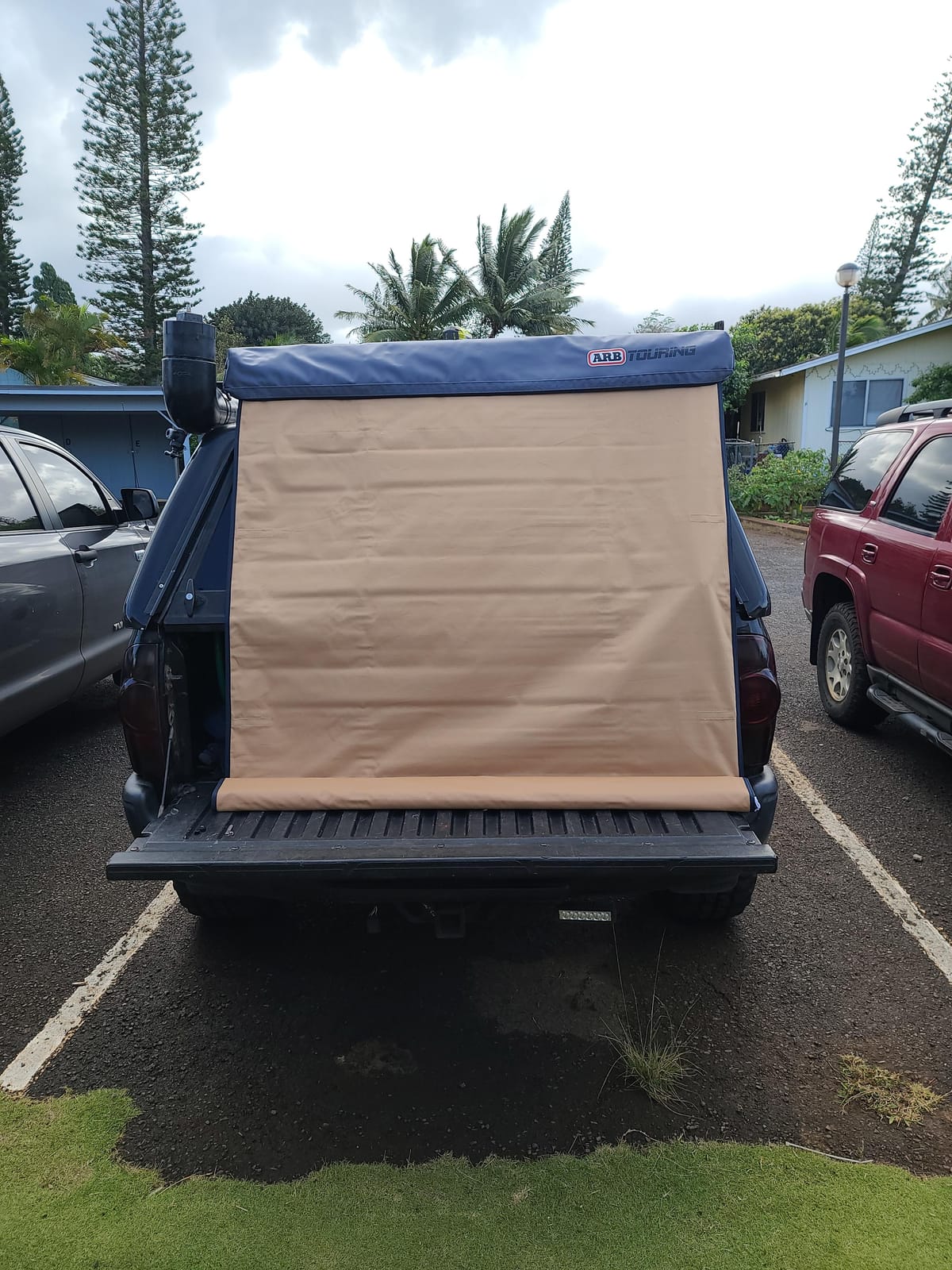 ARB 814301 Retractable Awning 1250 x 2100 mm 4x4 Accessories, self-Standing Retractable awnings fit onto The Side of Most roof Racks and roof Bars customer photo 2