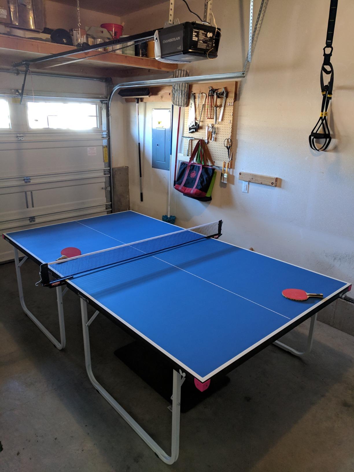Butterfly Compact 19 Table Tennis Table customer photo 2
