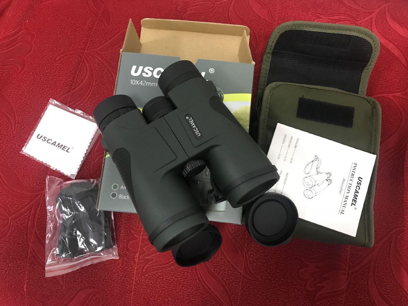 USCAMEL Compact Binoculars for Adults 8x21: Small Binoculars for Travel | FMC optics, BAK4 prism, easy focus and lightweight design for bird watching, cruises, concerts, hiking and gifts customer photo 2