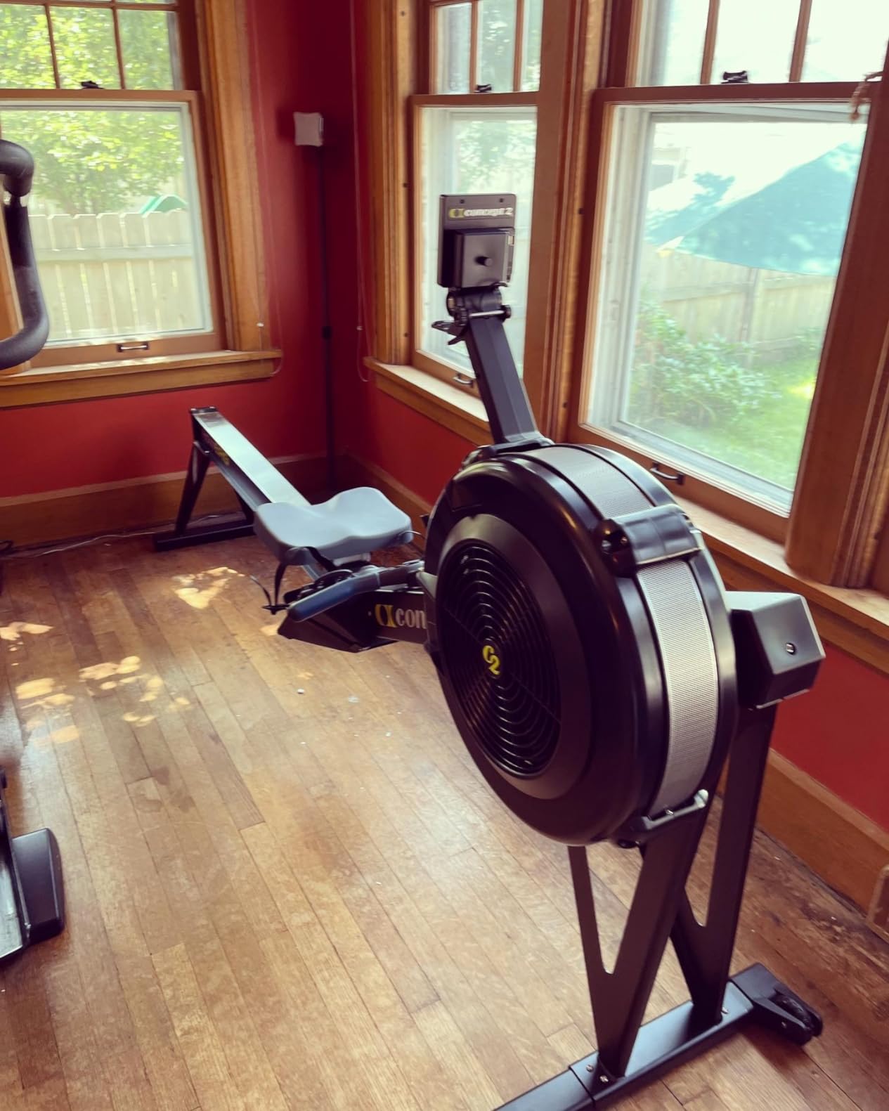 Concept2 RowErg Indoor Rowing Machine with Tall Legs - PM5 Monitor, Device Holder, Adjustable Air Resistance, Easy Storage customer photo 1