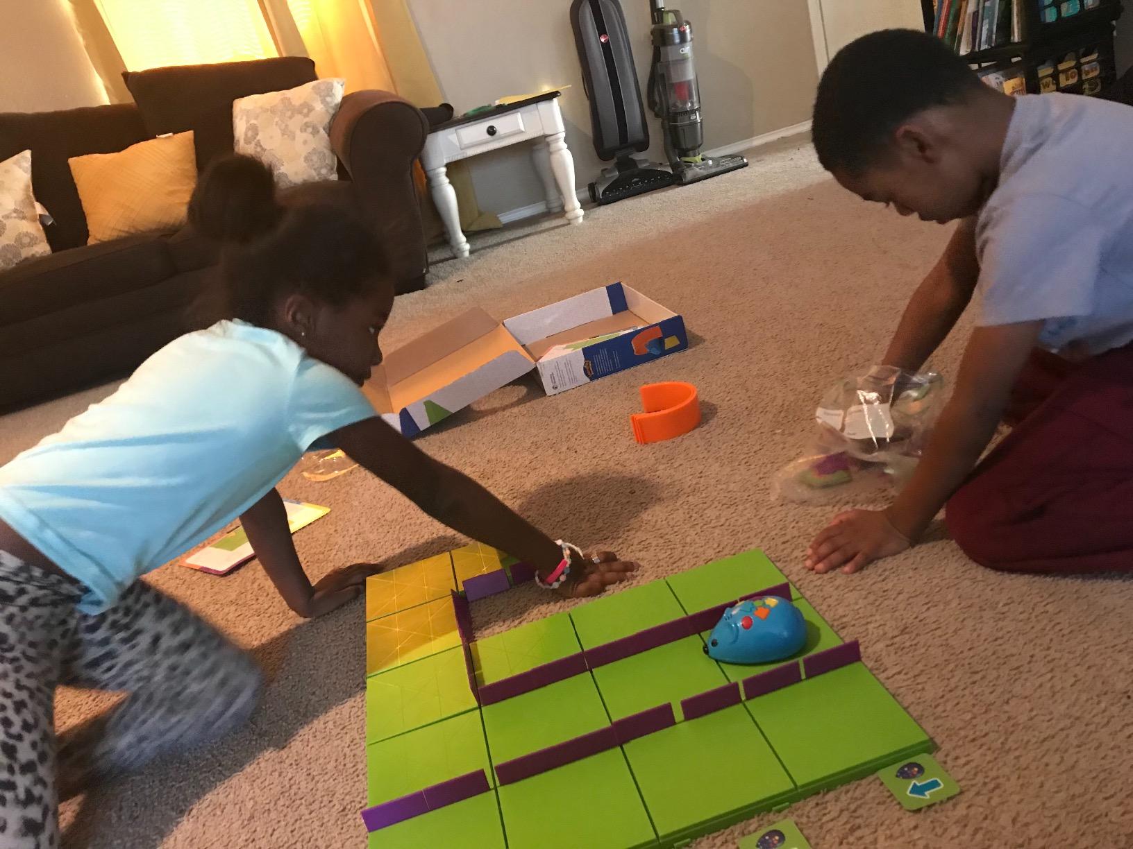 Learning Resources Code & Go Robot Mouse Activity Set | Screen-Free Coding Robot Toy, Early Programming for Kids, STEM Robotics Kit, Ages 4+ customer photo 2