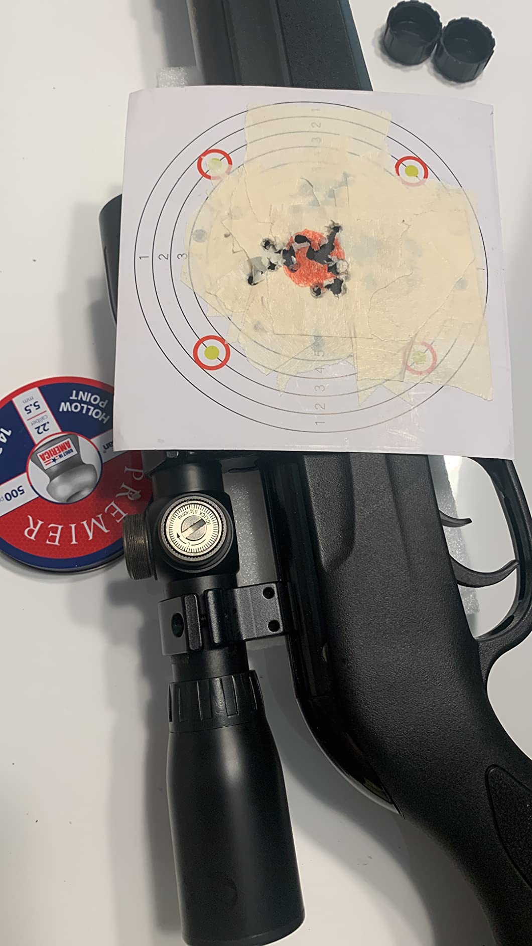 Gamo Wildcat Whisper .177 Break Barrel Air Rifle - IGT Gas Piston | Gas Piston Replaces Old Buzz Springs - Built-In Barrel Muffler Quiets Shots - Easy Break-Barrel Cocking customer photo 1