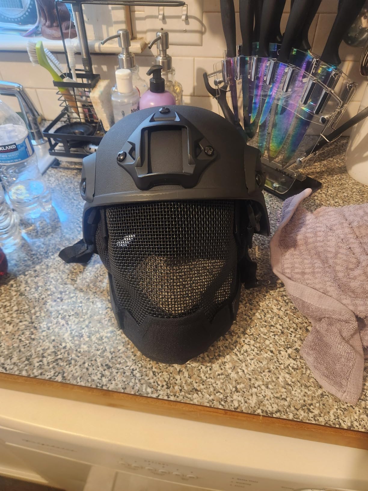Airsoft Full Face+Ear Protection Fencing Mask- Trimex customer photo 1