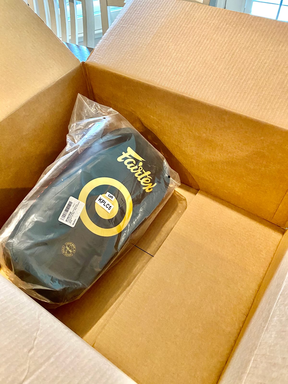 Fairtex KPLC5 Muay Thai Kickboxing Lightweight Thai Pads customer photo 1