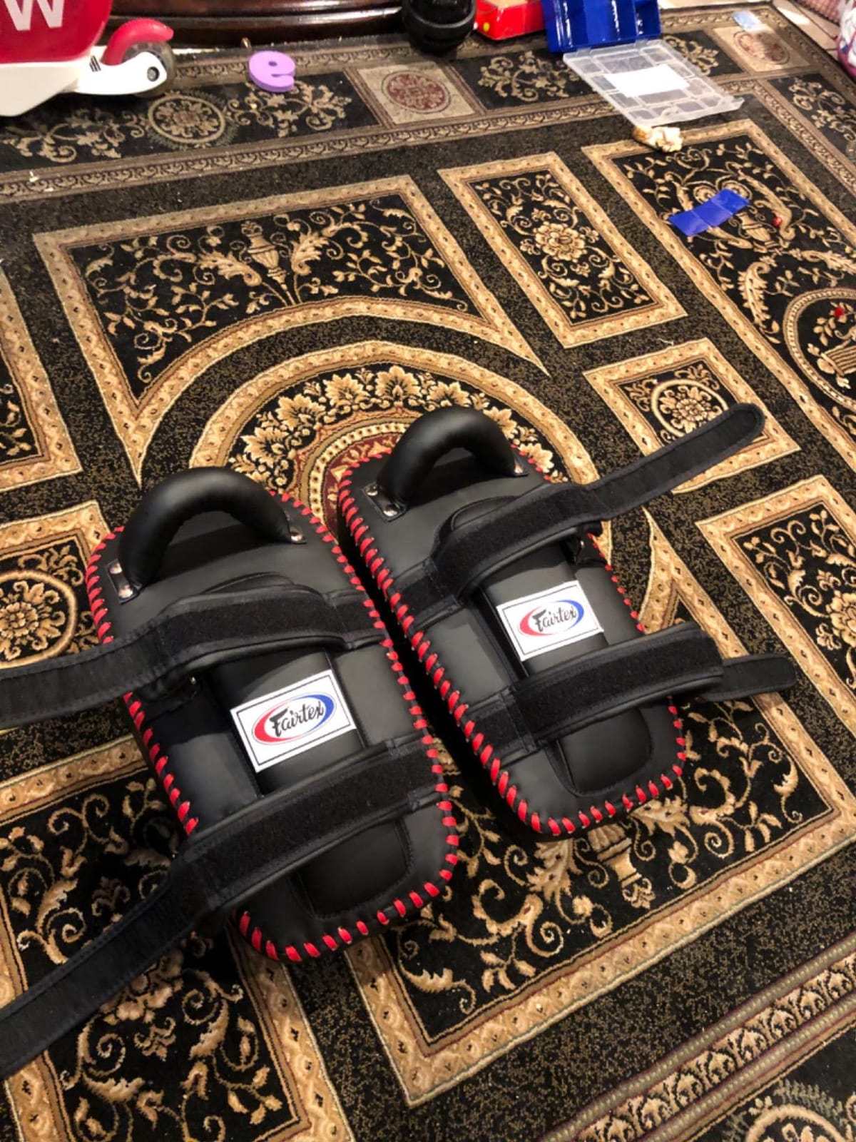 Fairtex KPLC5 Muay Thai Kickboxing Lightweight Thai Pads customer photo 2