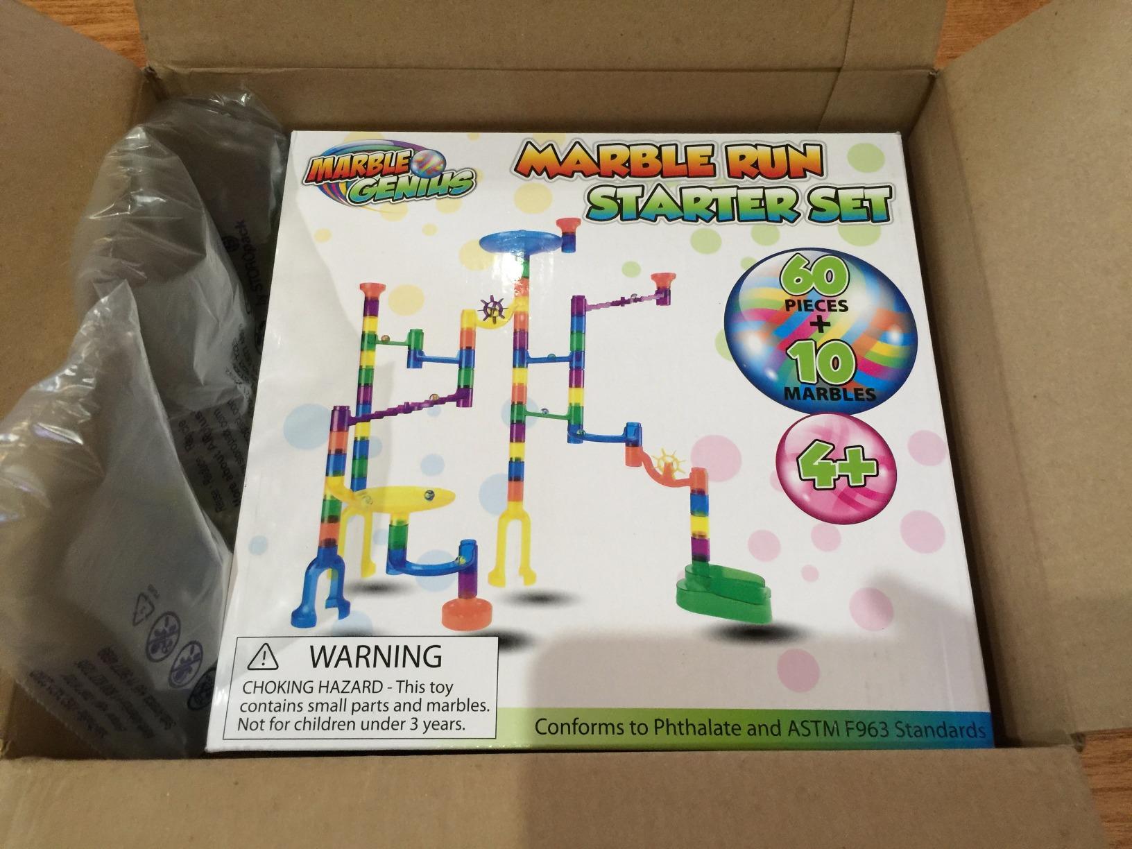 Marble Genius Marble Run Super Set, 150 Translucent Pieces, STEM Toy customer photo 1