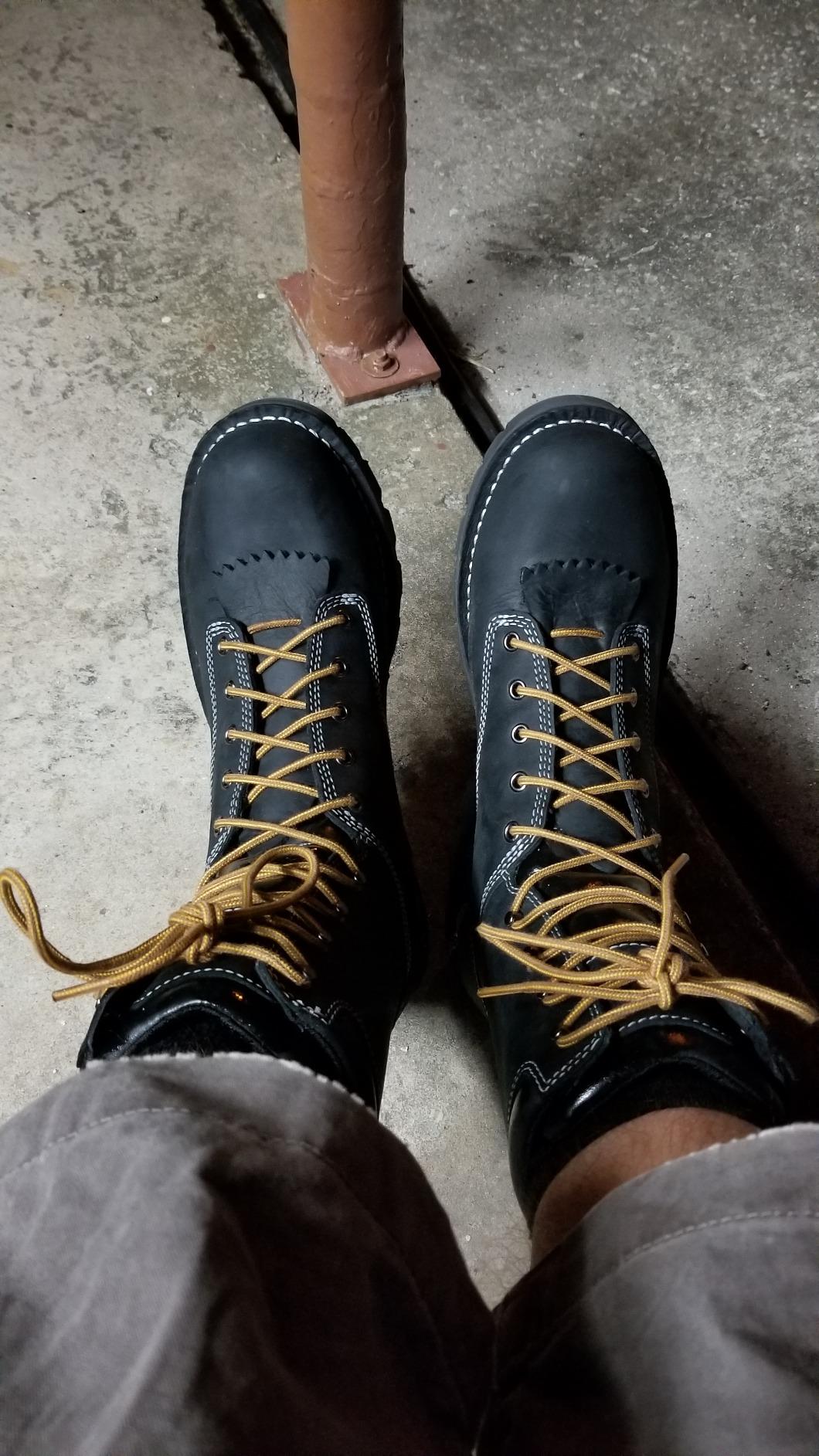Danner Logger Boots for Men - Waterproof, Oiled Nubuck Leather on a Lightweight Platform with Vibram 360 Traction Outsole with 90-Degree Heel customer photo 2