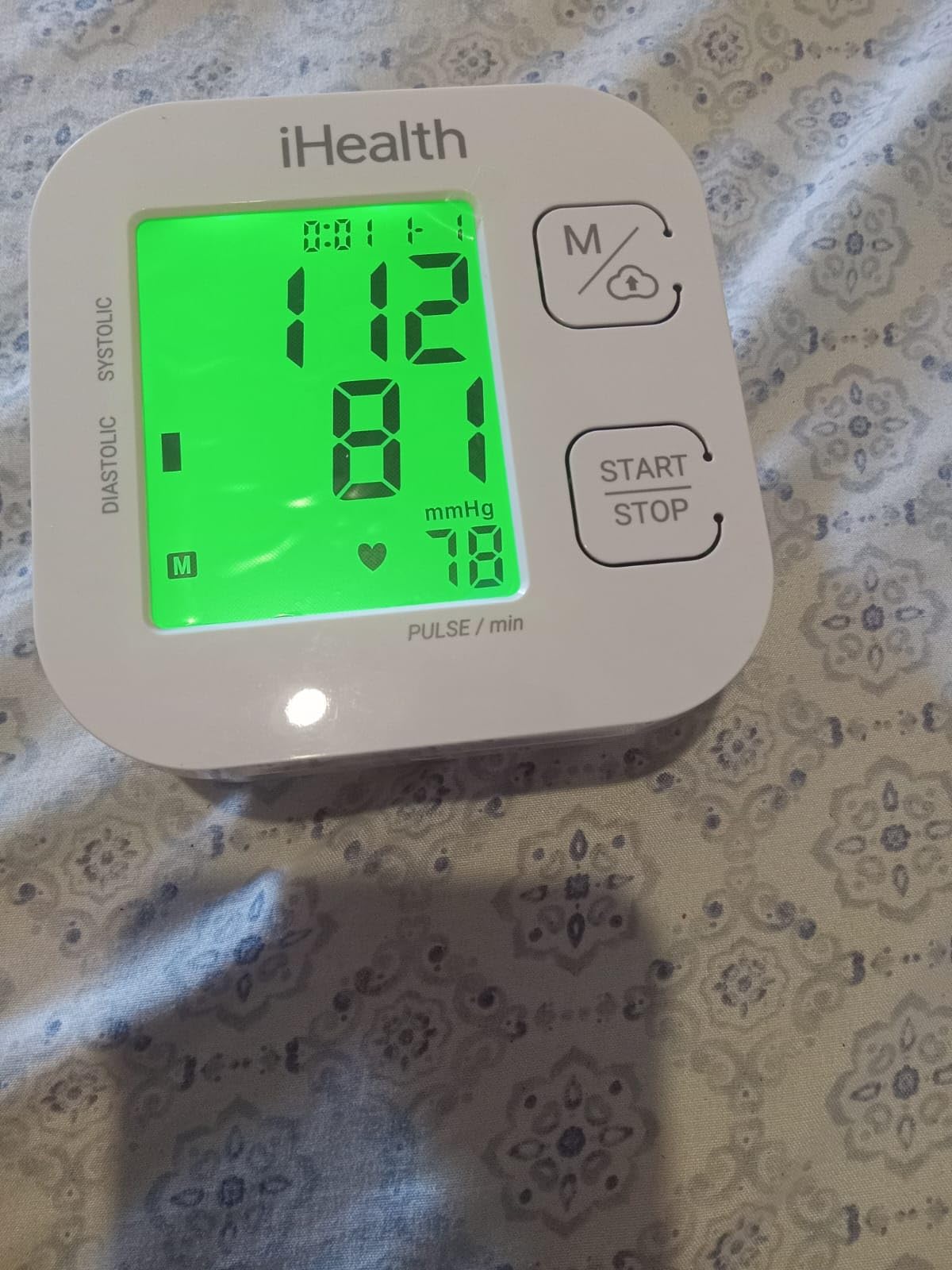 iHealth Track Smart Upper Arm Blood Pressure Monitor with Wide Range Cuff that fits Standard to Large Adult Arms, Bluetooth Compatible for iOS & Android Devices customer photo 1