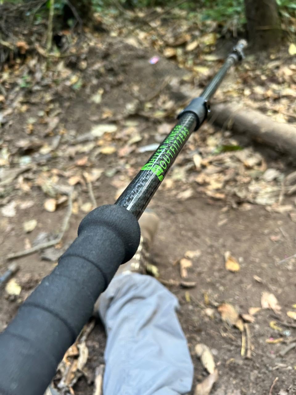 100% Carbon Fiber Trekking Poles by USA Brand - Ultra Strong Lightweight Collapsible Hiking Poles with Cork and EVA Foam Grips & Quick Adjustable Flip Locks customer photo 2